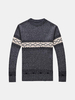 Mens Fall Winter Knitting Sweater Thick Warm Long Sleeve Tops
