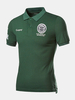 Mens Fashion Polo Shirt Turndown Collar Letter Printed Short Sleeve Casual Top