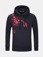 Mens Fashion Scorpion Printing Sweatshirt Colorful Sport Casual Hoodie