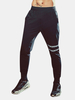 Mens Fashion Solid Black Color Letters Printed Elastic Sweatpants Spring Fall Sport Pants