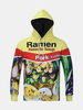 Mens Hoodies Original 3D Chicken Beef Pork Soup Printing Fashion Casual Sport Hooded Tops
