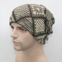 Mens Ladies Knitted Woolly Skateboard Hat Skull Baggy Crochet Slouch Beanie Cap