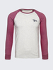 Mens Long Sleeves T-shirt Fashion Round Neck Casual Top Tee