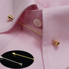 Mens Necktie Tie Clip Business Wedding Bar Clasp Cravat Pin Skinny Collar Brooch