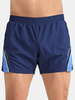 Mens Outdoor Blue Quick-drying Elastic Waist Jogging Tennis Loose Sports Shorts