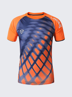 Mens Outdoor Quick Dry 3D Printing Sports Slim Fit Breathable Wicking Hiking T-shirt