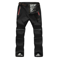 Mens Outdoor Quick-Dry Keep Warm Trousers Durable Soft Biking Sport Pants