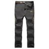 Mens Outdoor Sport Pants Elastic Breathable Quick-drying Water Repellent Thin Trousers