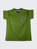 Mens Plus Size Casual Loose Cotton Printing Short Sleeve V-Neck T-Shirt