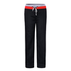 Mens Polyester Solid Color Loose Long Trousers Sports Leisure Pants