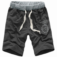 Mens Printed Drawstring Breathable Casual Sport Knee Length Shorts