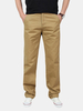 Mens Spring Fall Cotton Cargo Pants Regular Fit Solid Color Casual Business Trouser