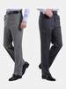 Mens Spring Summer Business Linen Dress Pants Casual Soft Flax Long Trousers