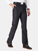 Mens Spring Summer Flat Front Dress Pants Straight High Waist Business Casaul Suit Pants