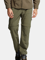 Mens Spring Summer Outdoor Climbing Pants Detachable Sun-proof Breathable Durable Sport Shorts