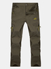 Mens Spring Summer Outdoor Sport Pants Elastic Waist Thin Quick-drying Breathable Trouser