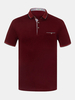 Mens Spring Summer Polo Shirt Soft Cotton Solid Color Short Sleeve Casual Tops