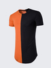Mens Stylish Cotton Hit Color Short Sleeve O-neck Casual T-shirt