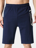 Mens Summer Casual Sport Wear Zippered Pockets Elastic Waist Drawstring Breathable Cotton Shorts