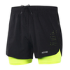 Mens Summer Drawstring Quick-drying Breathble Fitness Jogging Sport Split Shorts