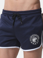 Mens Summer Drawstring Split Shorts Casual Home Shorts Sport Jogging Shorts