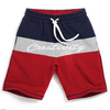 Mens Summer Elastic Waist Drawstring Hit Color Thin Casual Beach Shorts Sport Shorts