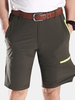 Mens Summer Outdoor Thin Cool Nylon Elastic Quick-drying Casual Shorts