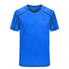 Mens Summer Quick-drying Breathable Elastic Fabric Sports Thin Short Sleeved T-Shirts