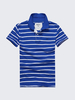 Mens Summer Striped Polo Cotton T-shirts Cotton Short Sleeve Top Tees