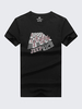 Mens Summer Stylish Cotton 3D Printed Tee Top O-neck Short Sleeve Casual T-shirt