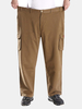 Mens Supersize 46-54 Waist Multi-pocket Spring Fall Casual Cotton Cargo Pants