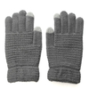 Mens Unisex Knitted Touch Screen Gloves Cashmere Solid Outdoor Ski Warm Gloves
