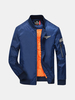 Mens Winter Fashion Windproof Water-repellent Stand Collar Outdoor Casual Bomber Jacket