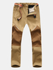 Mens Winter Outdoor WarmSoft Shell Water-repellent Quick-Dry Breathable Climbing Casual Sport Pants