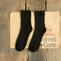 Mens Winter Solid 5 Colors Brief Style Thick Warm Casual Business Socks