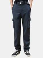 Mens Winter Thick Warm Pants Fleece Lined Water-repellent Windproof Outdoor Trouser