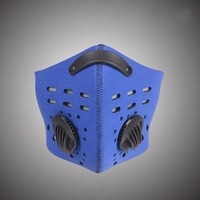 Mens Women Activated Carbon Mask Anti-Dust Windproof Cycling Mask Outdoor Sports Training Mask