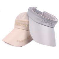 Mens Women Breathable Mesh Baseball Hat Chapeu Casual Sports Empty Top Visor Sun Cap Detachable