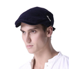 Mens Women Cotton Painter hat Flat Beret Hat Leisure Visor Solid Berets Gorras Caps Adjustable