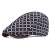 Mens Women Retro Literature Lattice Beret Caps Casual Forward Hat Gorras Planas Chapeau