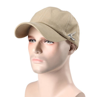 Mens Women Simple Solid Curved Baseball Hat Outdoor Sport Breathable Snapback Sunshade Hat Gorras