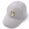 Mens Womens Dog Emboridery Baseball Cap Adjustable Strapback Trucker Hats