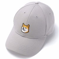 Mens Womens Dog Emboridery Baseball Cap Adjustable Strapback Trucker Hats