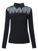 Mesh Patchwork Sweater