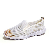 Mesh Soft Breathable Slip On Flat Casual Lazy Shoes