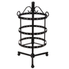 Metal Round Shaped 72 Holes Jewelry Display Holder