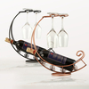 Metal Wine Bottle Champagne Storage Holder Rack Bar Stand Bracket