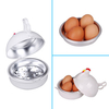 Microwave 4 Eggs Boiler Cooker Poacher Boiled Chicken Shaped Kitchen Cooking Tool