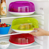 Microwave Oven Heated Fridge Keep Fresh Container Lid Home Table Oil Dishes Dustproof Cover
