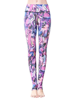 Mid Waist Colored Stretchy Active Pants